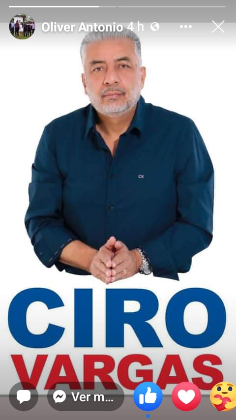 Con el aval del Partido Cambio Radical, Ciro Vargas "El Kepa" será candidato a la Gobernación del Guainía para las elecciones del octubre de 2023, donde los colombianos eligen a mandatarios regionales y locales.