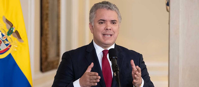El jefe de Estado colombiano, Iván Duque Márquez dijo que “Nadie puede recomendarle a un país ser tolerante con actos de criminalidad”, al referirse al informe de la Comisión Interamericana de Derechos Humanos.