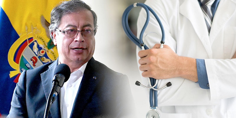 El presidente Gustavo Petro Urrego respondió a los 18 exministros de salud que expusieron mediante un documento público que Colombia avanza hacia un colapso de su sistema de salud.