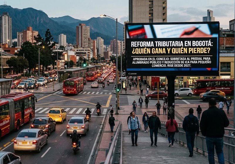 Apretón fiscal en Bogotá: Concejo le aprueba reforma tributaria a Galán entre alivios y nuevos cobros