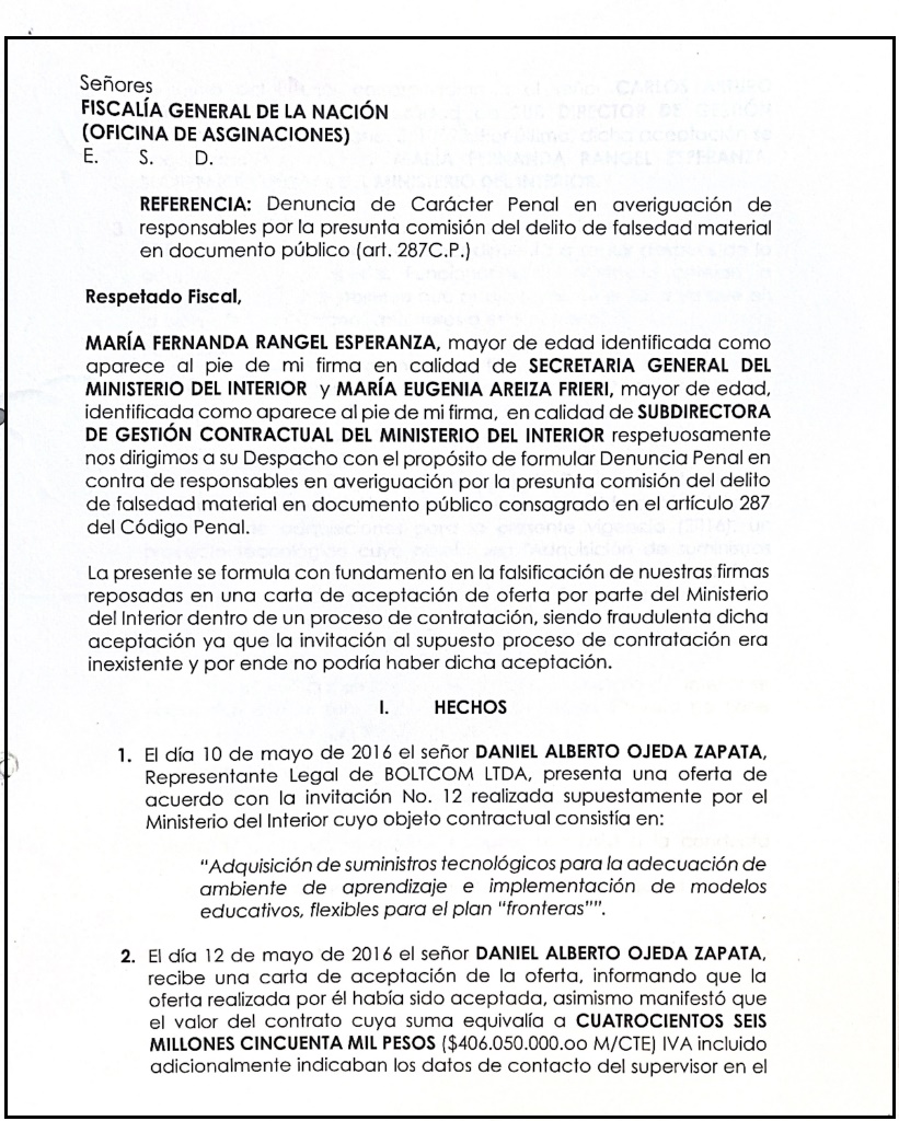 Fiscalía María Fernanda Rangel Esparza