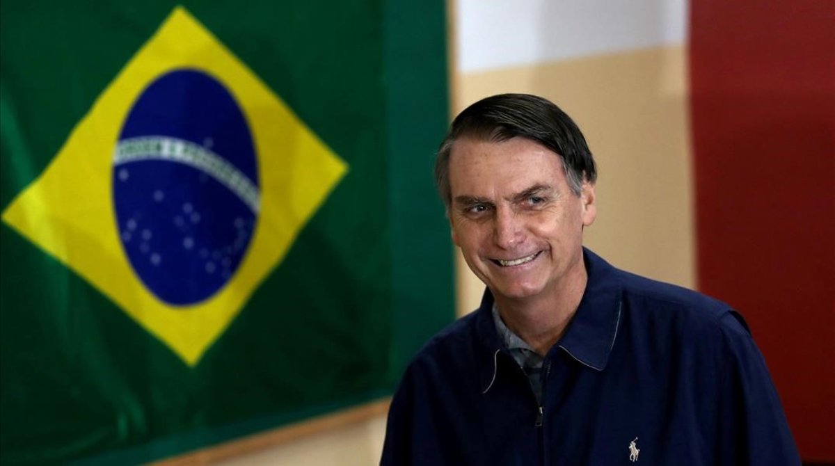 Con el 55,2% de los votos los brasileños eligieron al ultraderechista del PSL Jair Bolsonaro quien quedó electo como nuevo Presidente de Brasil, superando a su rival directo Fernando Haddad.