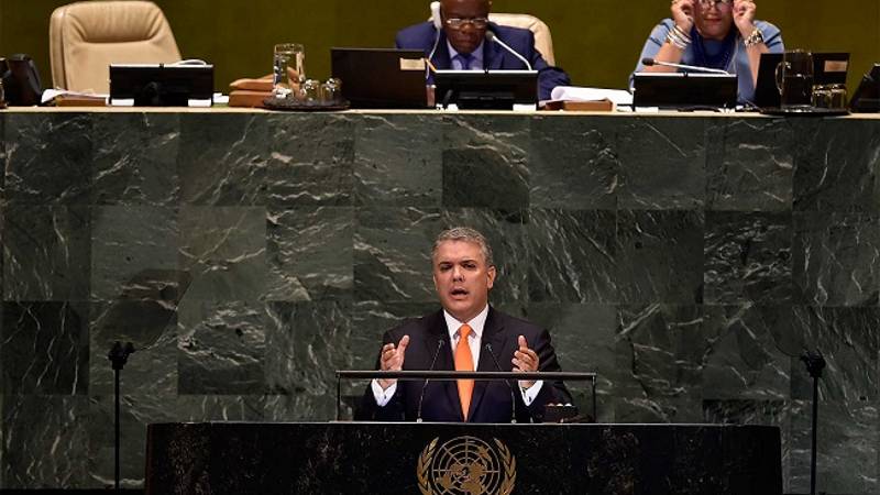 Duque insta al mundo a pasar de los discursos a las acciones contra Cambio Climático