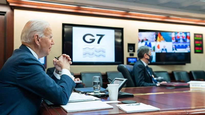 La Cumbre Virtual de los líderes de los siete de los países más industrializados, estuvo marcada por la Pandemia del Coronavirus y la necesidad de apurar la distribución de vacunas.