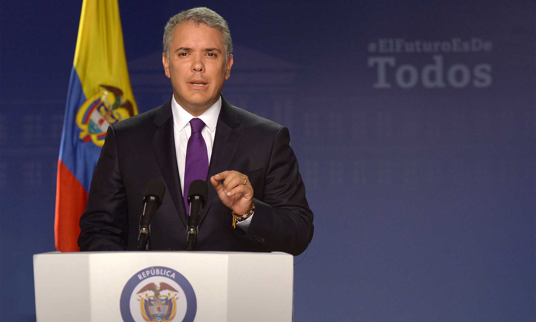 Alocución del Presidente de Colombia Iván Duque Márquez, después de de conocerse el resultado de la Consulta Anticorrupción.
