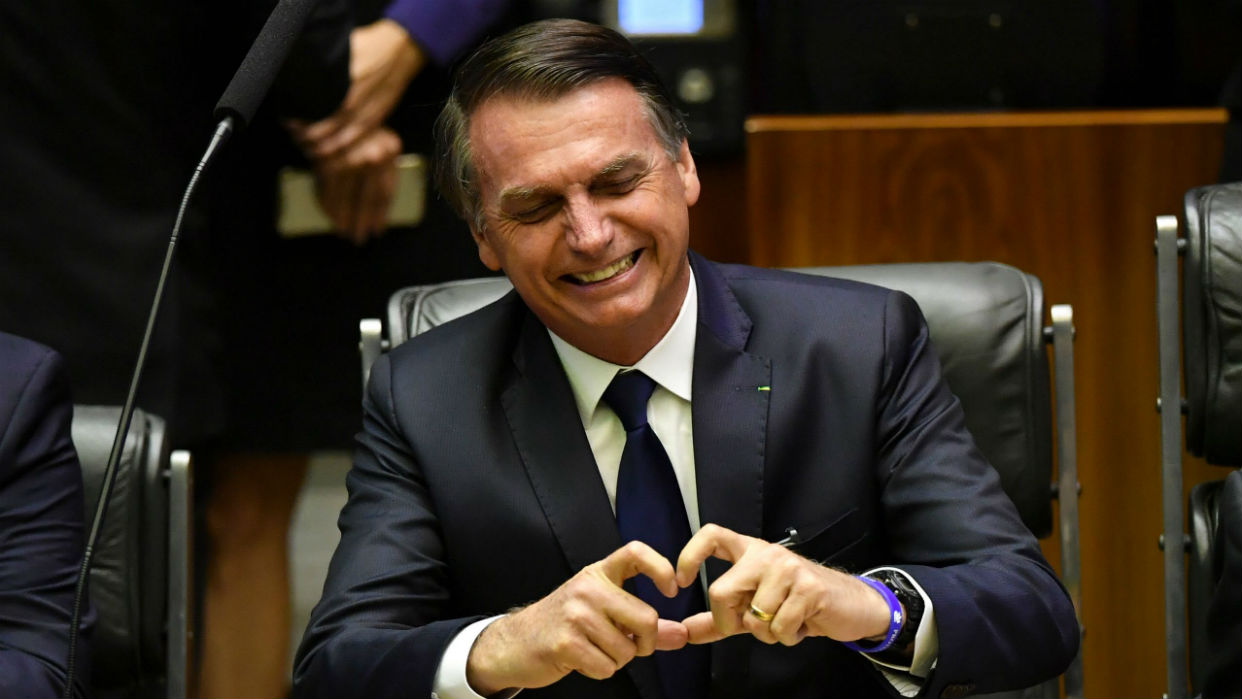 El nuevo presidente de Brasil, Jair Bolsonaro, prometió, en su discurso de investidura,  liberar al país de los males que a sus ojos lo sumieron en "la mayor crisis ética y moral de su historia".
