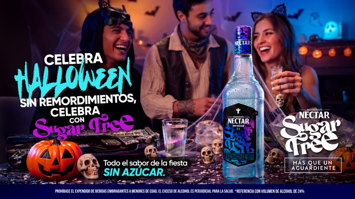 Celebra Halloween sin remordimientos, celebra con Sugar Free