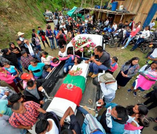 La Oficina de Derechos Humanos de la ONU en Colombia ha informado que desde el inicio del 2019 han sido asesinados 52 indígenas en el territorio de los Nasa, de los cuales 11 fueron defensores de Derechos Humanos.