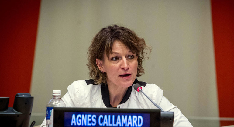 Agnes Callamard, la relatora especial sobre ejecuciones extrajudiciales dirigirá al equipo que viajará a Turquía del 28 de enero al 3 de febrero.