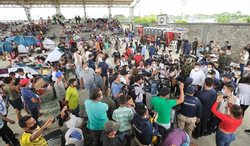 La medida permite activar todos los mecanismos de atención humanitaria para garantizar condiciones dignas de vida, salud y alimentarias, a quienes han llegado a esa región, huyendo de los enfrentamientos.