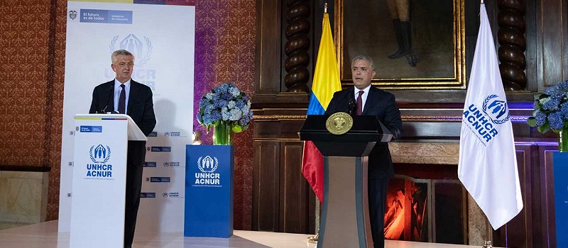 Un Estatuto de Protección Temporal para los Migrantes venezolanos con el objetivo de regularizar la situación de cerca de un millón de migrantes en situación irregular, de los 1.8 millones que se encuentran en Colombia, anunció el presidente Iván Duque Márquez.