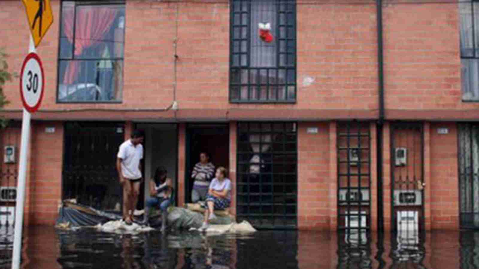 Mu00e1s de 45 mil personas del sur de Bogotu00e1 afectadas por el fuerte invierno